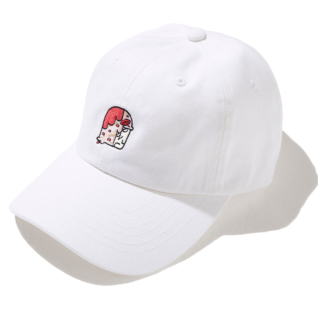 [MADE-TO-ORDER]  CHIAKISS x Bukubu Okawa ICE CREAM CAP【WHITE】