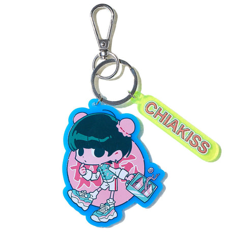 [MADE-TO-ORDER]  CHIAKISS x OYO 好吃 KEYCHAIN
