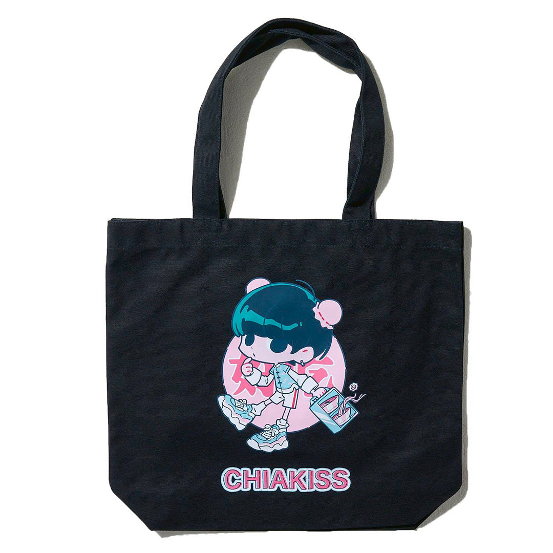 [MADE-TO-ORDER]  CHIAKISS x OYO 好吃 TOTE BAG【BLACK】