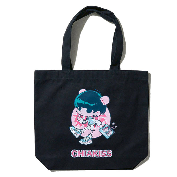 [MADE-TO-ORDER]  CHIAKISS x OYO 好吃 TOTE BAG【BLACK】