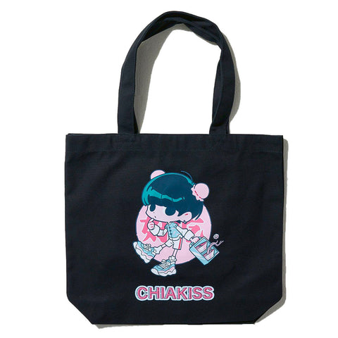 [MADE-TO-ORDER]  CHIAKISS x OYO 好吃 TOTE BAG【BLACK】