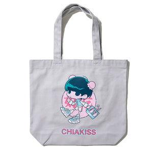 [MADE-TO-ORDER]  CHIAKISS x OYO 好吃 TOTE BAG【GRAY】