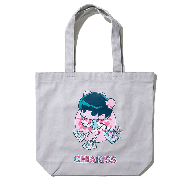 [MADE-TO-ORDER]  CHIAKISS x OYO 好吃 TOTE BAG【GRAY】