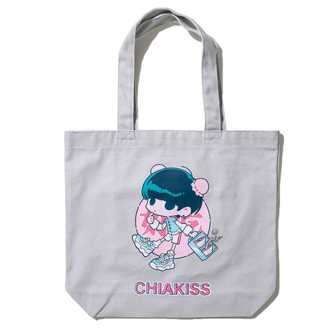 [MADE-TO-ORDER]  CHIAKISS x OYO 好吃 TOTE BAG【GRAY】