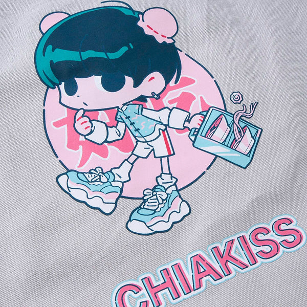 [MADE-TO-ORDER]  CHIAKISS x OYO 好吃 TOTE BAG【GRAY】