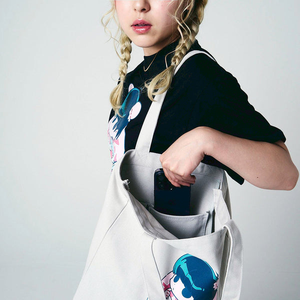 [MADE-TO-ORDER]  CHIAKISS x OYO 好吃 TOTE BAG【GRAY】