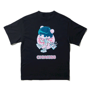 [MADE-TO-ORDER]  CHIAKISS x OYO 好吃 TEE【BLACK】