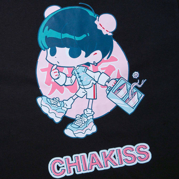 [MADE-TO-ORDER]  CHIAKISS x OYO 好吃 TEE【BLACK】