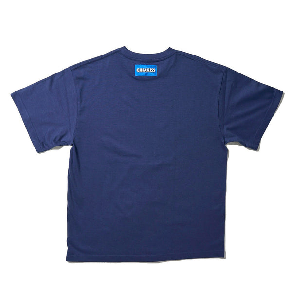 [MADE-TO-ORDER]  CHIAKISS x OYO 好吃 TEE【NAVY】