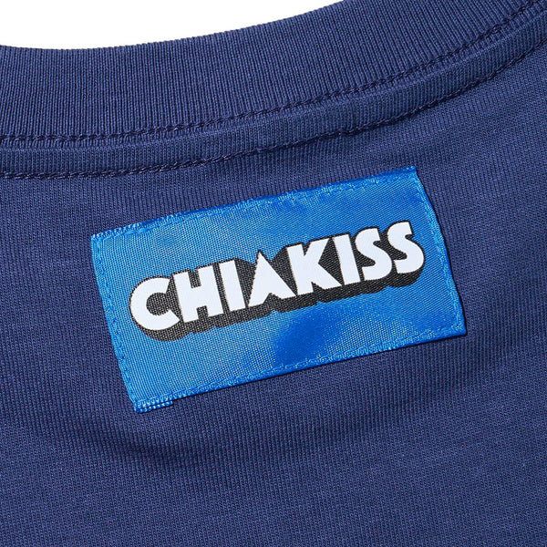 [MADE-TO-ORDER]  CHIAKISS x OYO 好吃 TEE【NAVY】