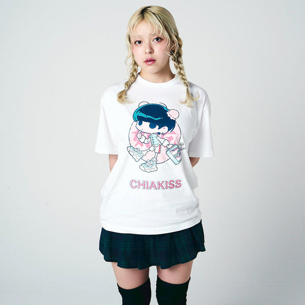 [MADE-TO-ORDER]  CHIAKISS x OYO 好吃 TEE【WHITE】