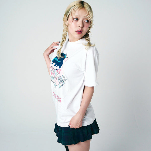 [MADE-TO-ORDER]  CHIAKISS x OYO 好吃 TEE【WHITE】