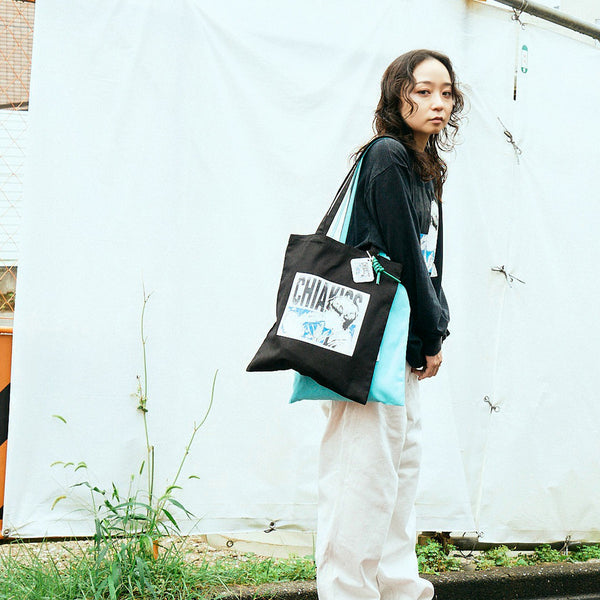 [MADE-TO-ORDER]  CHIAKISS x MOKUMOKUREN TOTE BAG【BLACK】