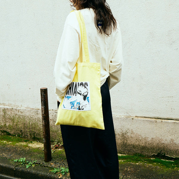 [MADE-TO-ORDER]  CHIAKISS x MOKUMOKUREN TOTE BAG【YELLOW】