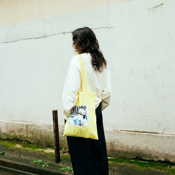 [MADE-TO-ORDER]  CHIAKISS x MOKUMOKUREN LONG SLEEVE TEE【FADED WHITE】