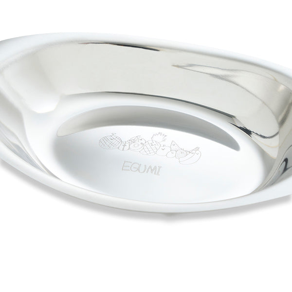 [MADE-TO-ORDER] EGUMI STAINLESS CURRY PLATE