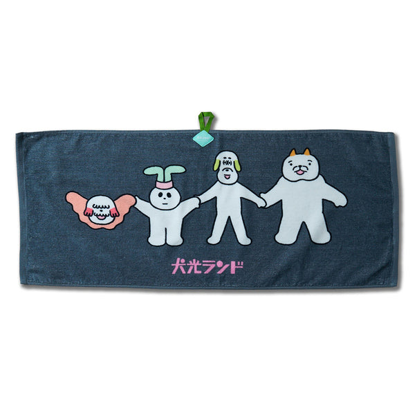 [MADE-TO-ORDER]  TWINKLE DOG LAND "Pempe and Pimpi, Squad!" FACE TOWEL