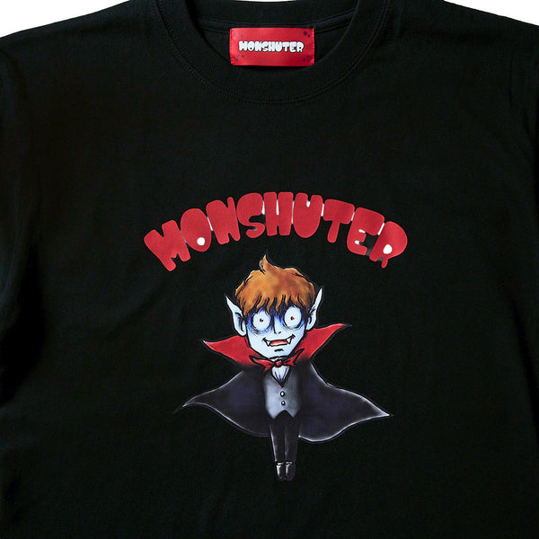 [MADE-TO-ORDER]  MONSHUTER DRACULA TEE【BLACK】