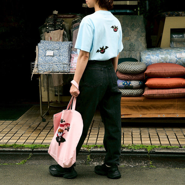[MADE-TO-ORDER]  MONSHUTER DRACULA TEE【LIGHT BLUE】