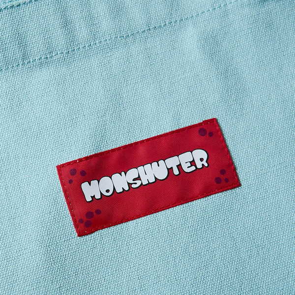 [MADE-TO-ORDER]  MONSHUTER DRACULA CANVAS TOTE BAG【LIGHT BLUE】