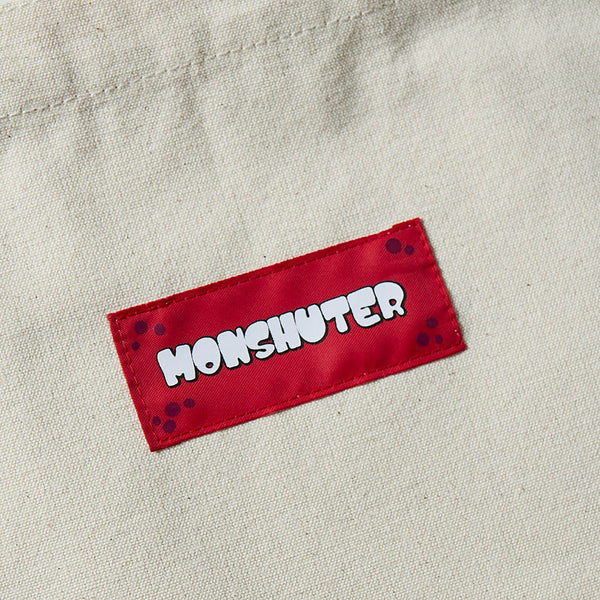 [MADE-TO-ORDER]  MONSHUTER DRACULA CANVAS TOTE BAG【NATURAL】