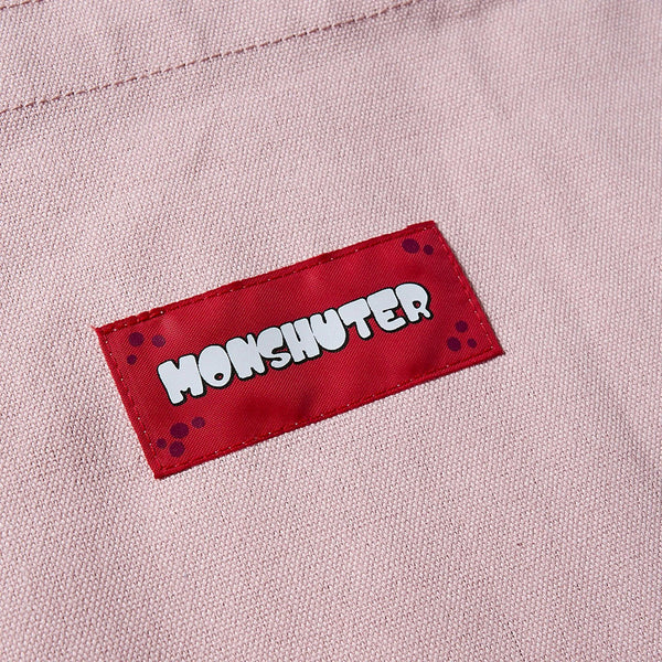 [MADE-TO-ORDER]  MONSHUTER DRACULA CANVAS TOTE BAG【PINK】