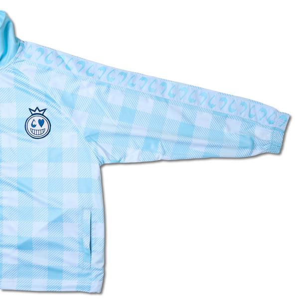 [MADE-TO-ORDER] tear R drop KING TRACK JACKET【LIGHT BLUE】