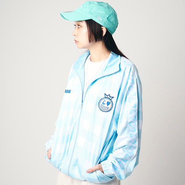 [MADE-TO-ORDER] tear R drop KING TRACK JACKET【LIGHT BLUE】