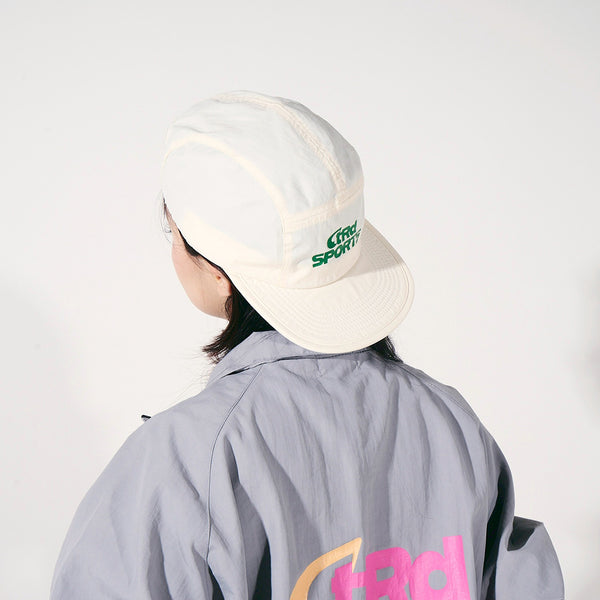 [MADE-TO-ORDER] tear R drop SPORTS NYLON CAP【LIGHT BEIGE】