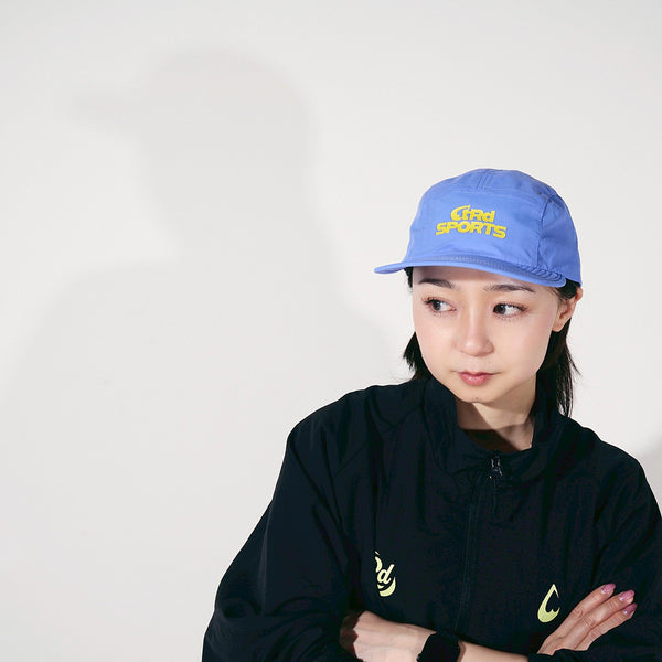 [MADE-TO-ORDER] tear R drop SPORTS NYLON CAP【SPORT BLUE】