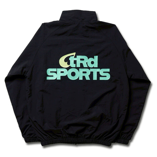 [MADE-TO-ORDER] tear R drop SPORTS NYLON TRAINING ZIP JACKET【BLACK】