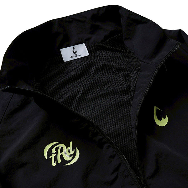 [MADE-TO-ORDER] tear R drop SPORTS NYLON TRAINING ZIP JACKET【BLACK】