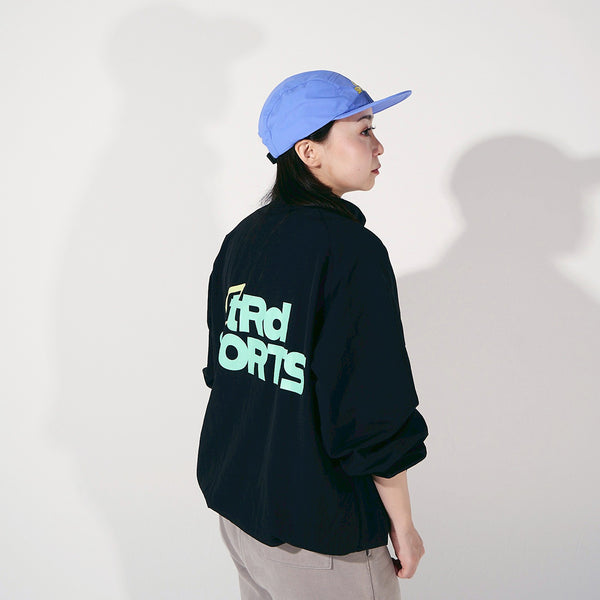 [MADE-TO-ORDER] tear R drop SPORTS NYLON TRAINING ZIP JACKET【BLACK】
