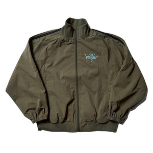 [MADE-TO-ORDER] WINGLE TWINKLE ILLUST NYLON ZIP-UP JACKET【OLIVE GREEN】