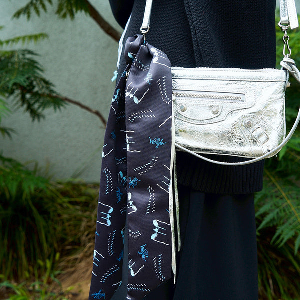 [MADE-TO-ORDER] WINGLE STAR & FEATHER RIBBON TIE