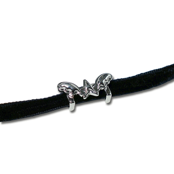 [MADE-TO-ORDER] WINGLE STAR & FEATHER VELVET CHOKER