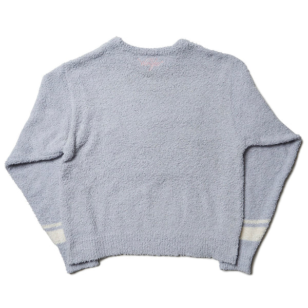 [MADE-TO-ORDER]  WINGLE STAR DOLPHIN JACQUARD TOPS【SMOKEY BLUE】